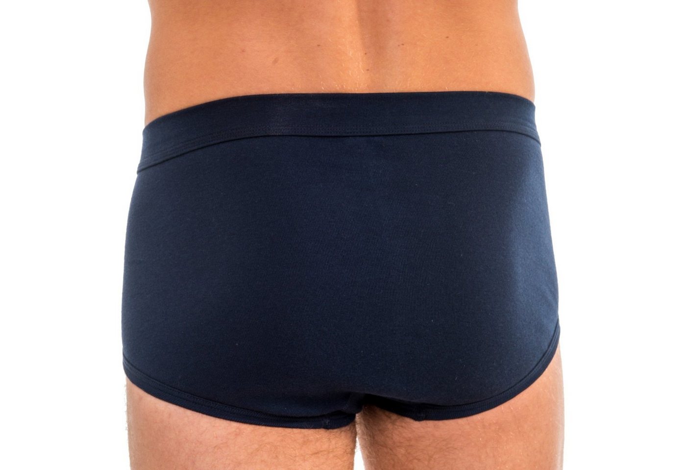 HERMKO Slip Briefs (Pack, 4er) 100 % Bio-Baumwolle mit Eingriff Weichbund hergestellt in EU basic – Bild 4 von 5