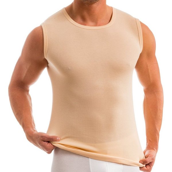 HERMKO Unterhemd 1.6040 Baumwolle/Modal, Sporthemd, Muskelshirt, Rundhals, angenehm weich