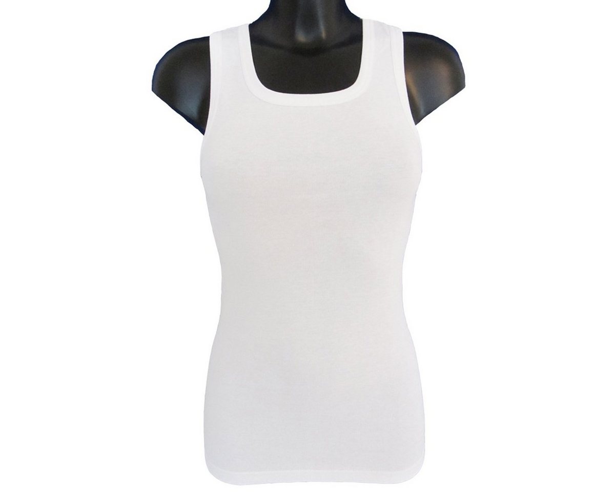 HERMKO Unterhemd 17325 Baumwolle/Modal, Longshirt, längeres Tank Top, angenehm weich – Bild 4 von 5