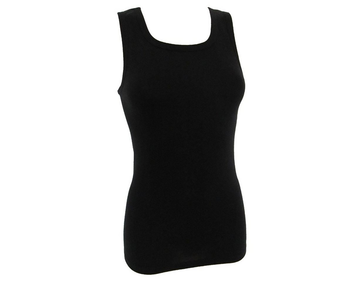 HERMKO Unterhemd 17325 Baumwolle/Modal, Longshirt, längeres Tank Top, angenehm weich – Bild 5 von 5
