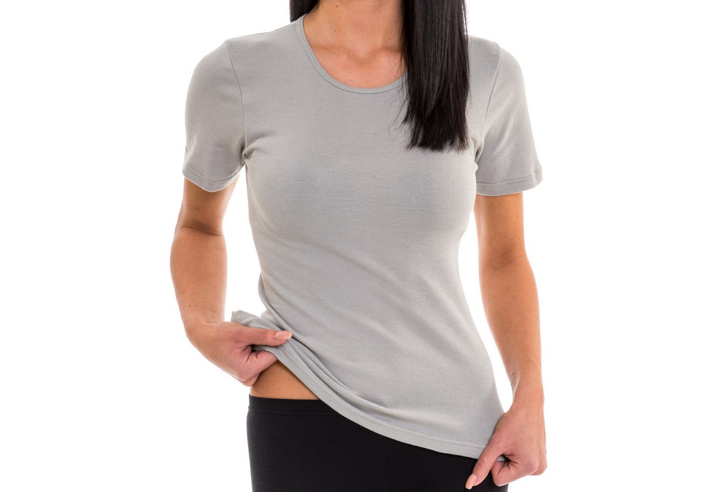 HERMKO Unterziehshirt 1800 (Pack, 3er) – Bild 3 von 4