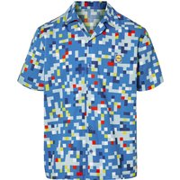 Herren Freizeithemd (Blau, M (39/40))