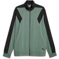 PUMA Herren Jacke Puma Fit Full Zip Woven Ja, Größe L in Grün