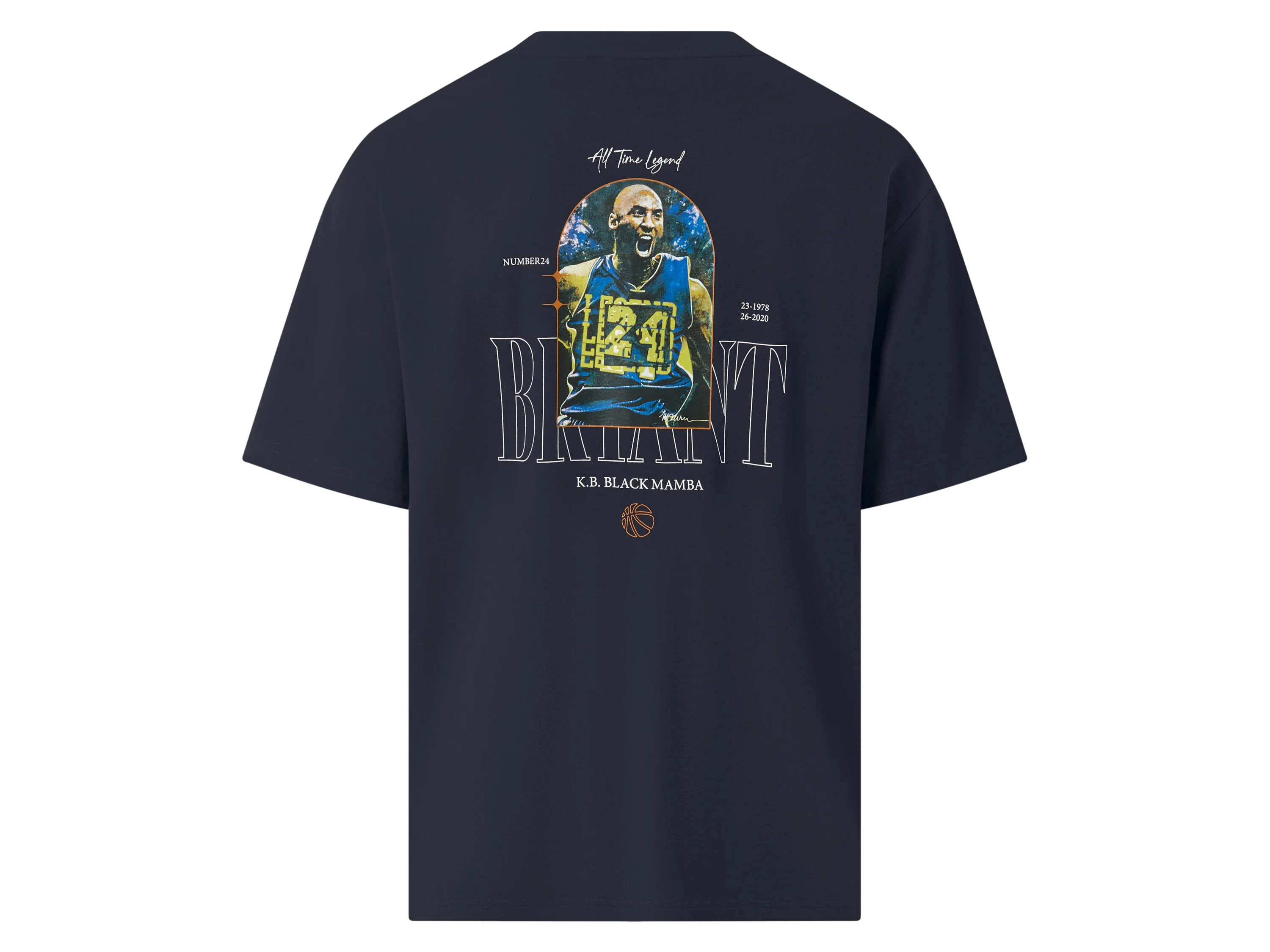 Herren Oversize-T-Shirt (Navy, XL (56/58)) – Bild 3 von 4