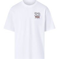 Herren Oversize-T-Shirt (Weiß, S (44/46))