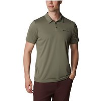 COLUMBIA Herren Polo Columbia Hike Polo, Größe L in Grün