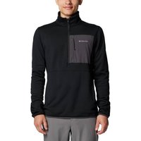 COLUMBIA Herren Pullover Columbia Hike Half Zip II, Größe M in Schwarz