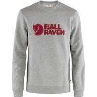 FJÄLLRÄVEN Fjällräven Herren Pullover Fjällräven Logo Sweater, Größe L in Grau