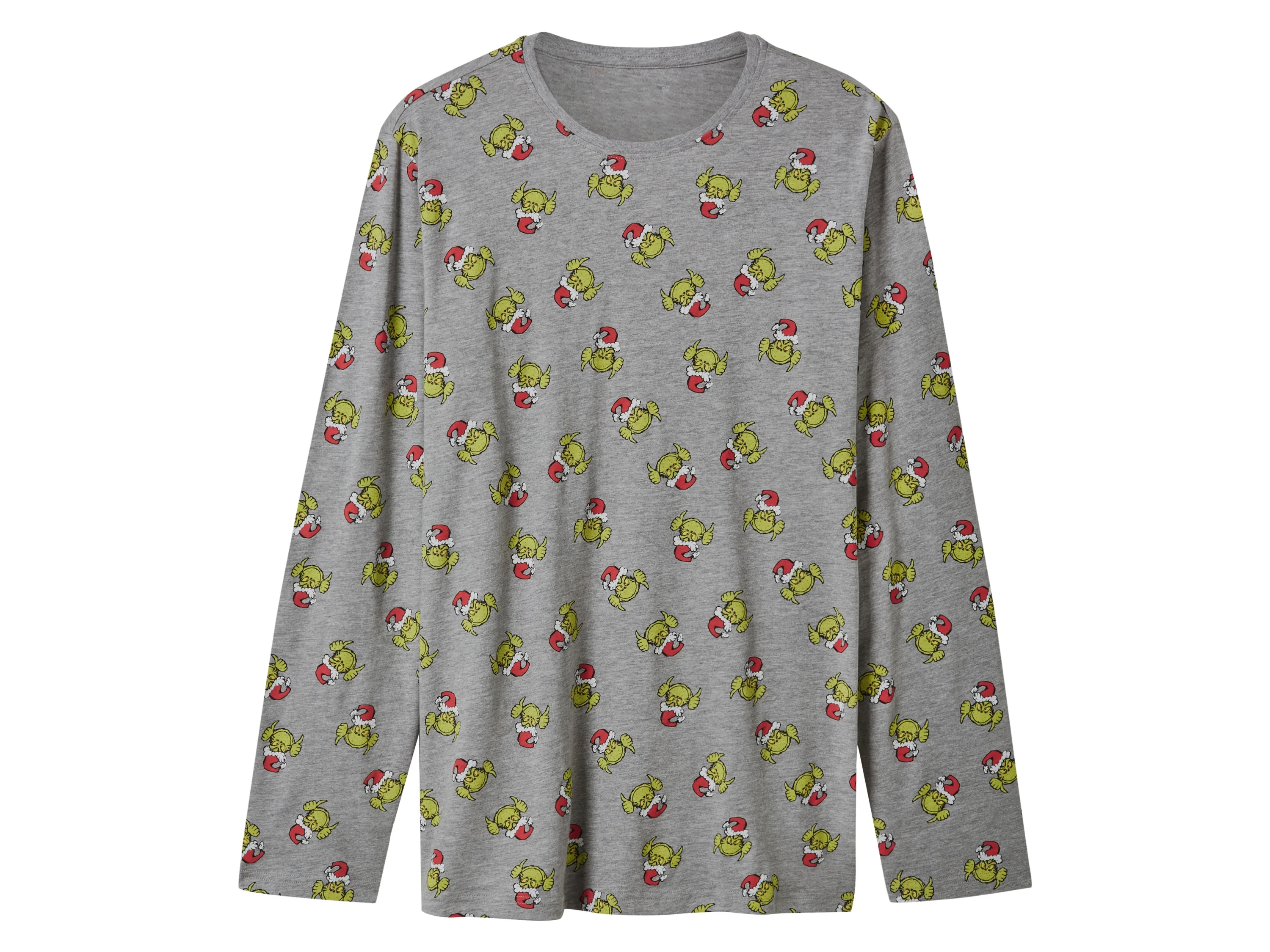Herren Pyjama (Grau, XL (56/58)) – Bild 3 von 4