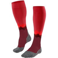 FALKE Herren Socken He/Uni FALKE TK2 Explore Long, Größe 46-48 in Rot