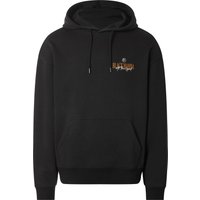 Herren Sweathoodie (Schwarz, S (44/46))