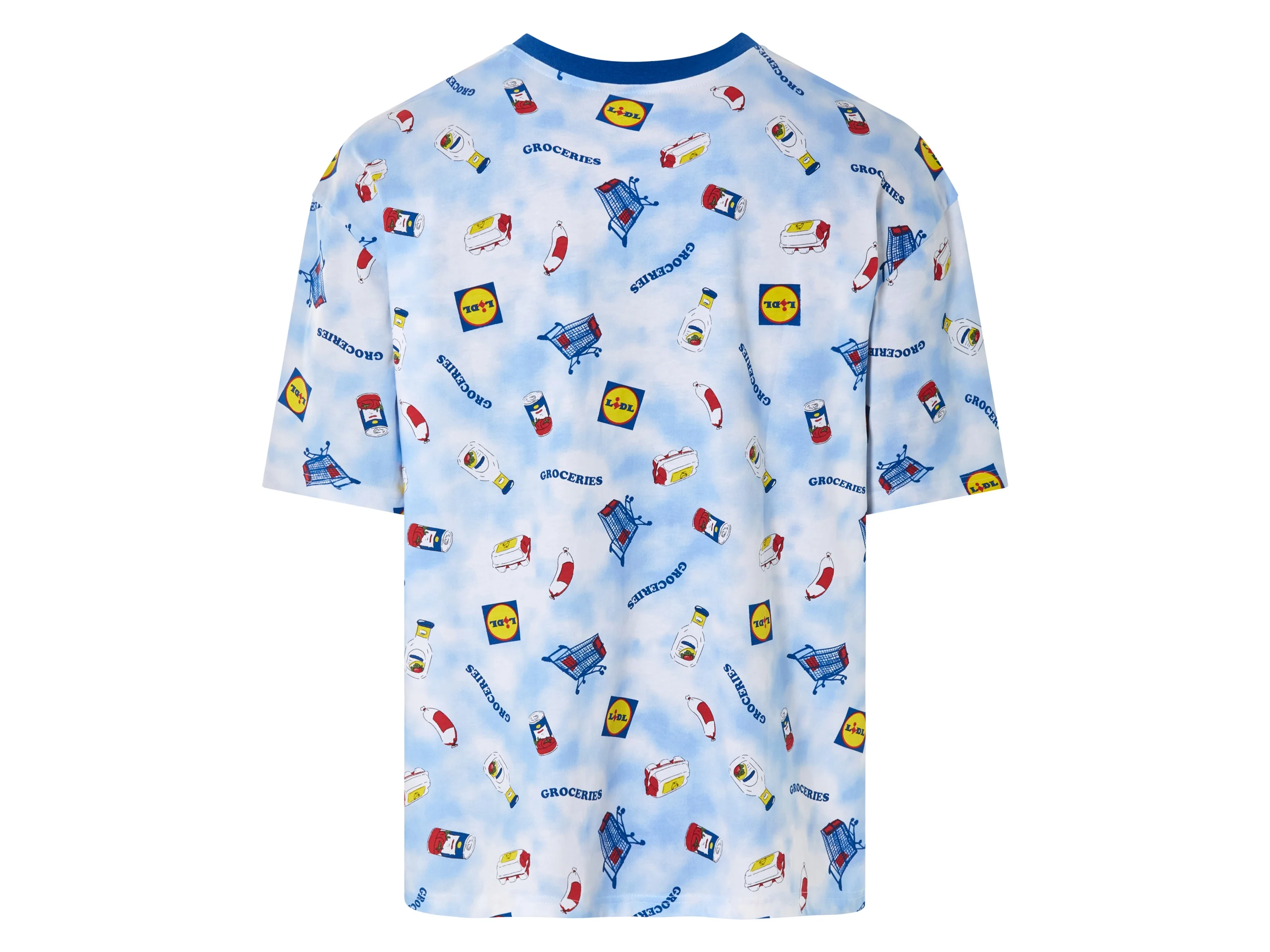 Herren T-Shirt (Hellblau, L (52/54)) – Bild 3 von 4