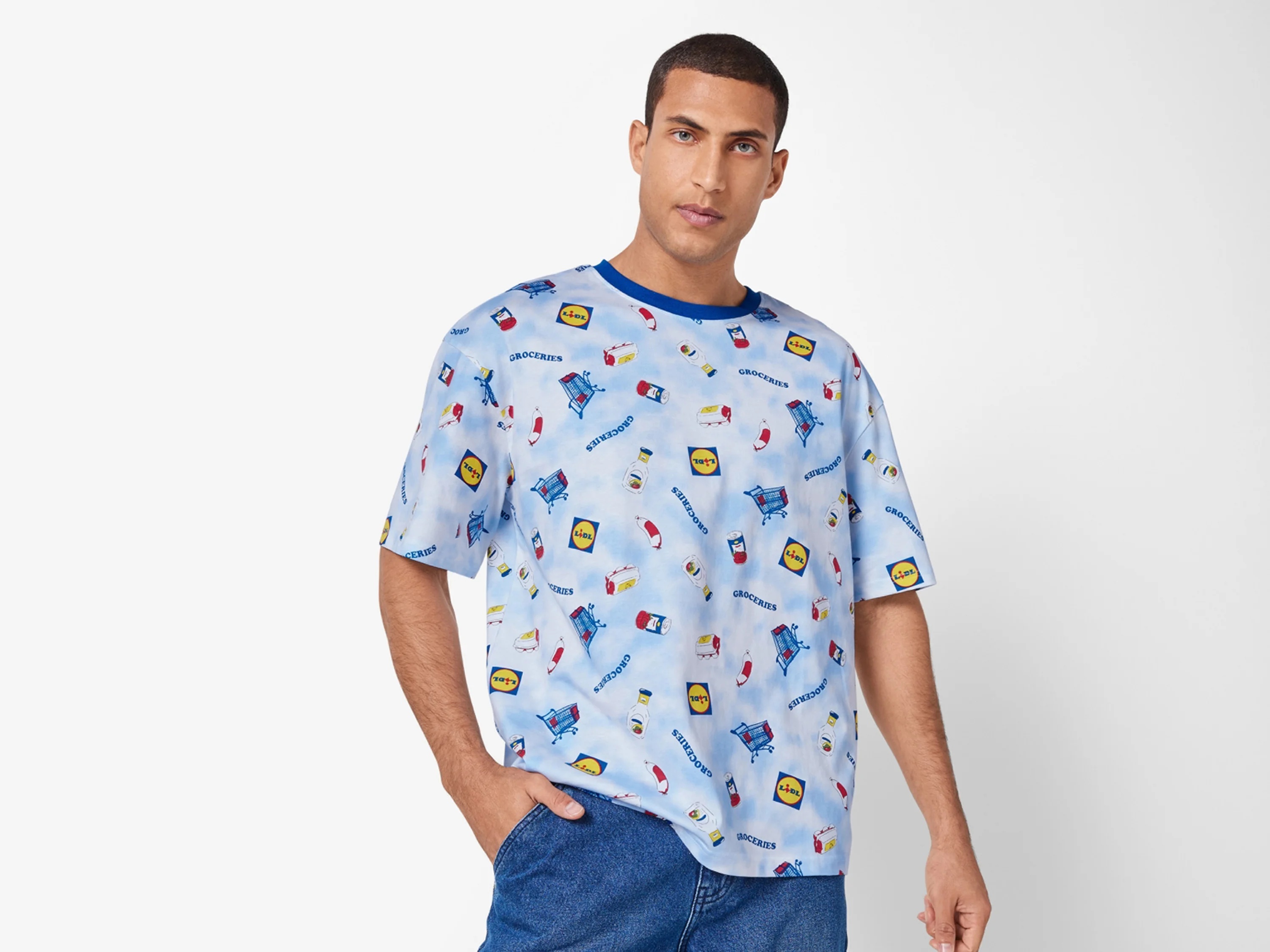 Herren T-Shirt (Hellblau, M (48/50)) – Bild 2 von 4