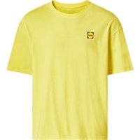 Herren T-Shirt Oversized (Gelb, XL(56/58))