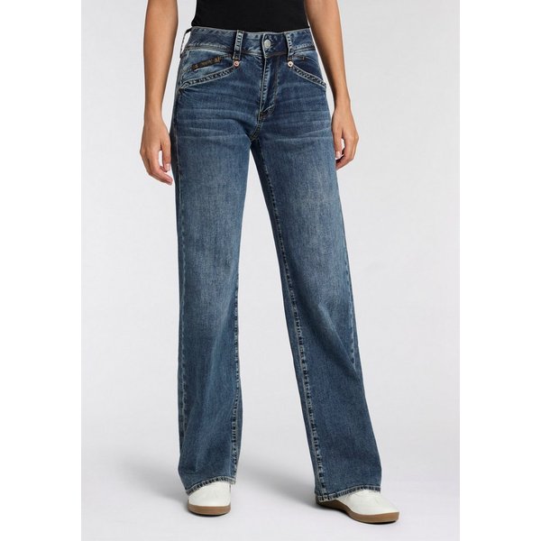 Herrlicher Bootcut-Jeans Prime New Denim Light mit Stretch