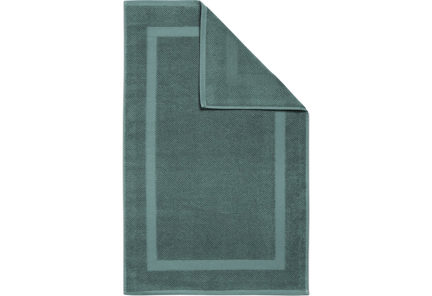 herzbach home Badematte Spa 50x80 cm, Baumwolle, Rechteckig, 1000g/m², Premium-Qualität, 100% Baumwolle, mit Bordüre – Bild 2 von 5