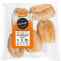 Herzberger Bio-Weizenbrötchen 'Rusti' zum Aufbacken, 5er-Pack, 250 g
