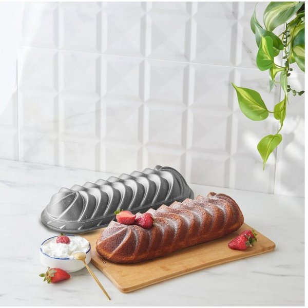 Karaca Herzkuchenform Karaca Cake Pro Vera Cast Tortenform, Anthrazit, 35 cm
