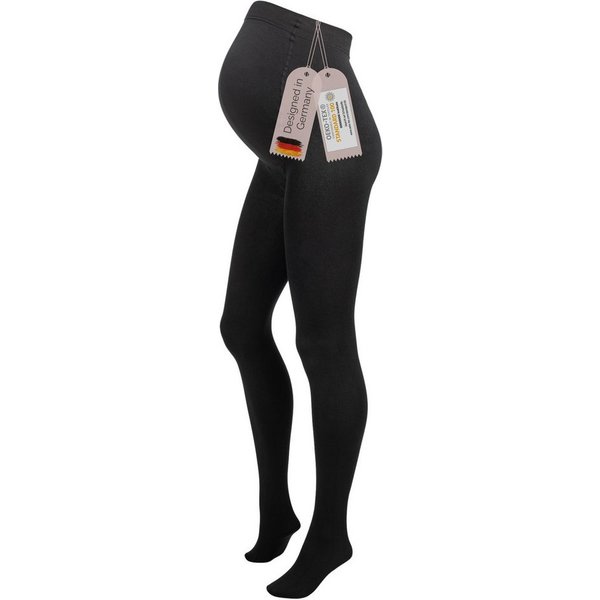 Herzmutter Umstandsstrumpfhose Thermo - Warme Schwangerschaftsstrumpfhose - Blickdicht