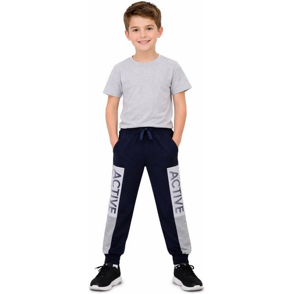 Hessis Jogginghose Coole Jungen-Freizeithose mit Active-Print – in drei Farben! J27