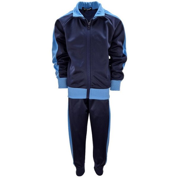 Hessis Trainingsanzug Jogginganzug in vielen Farben, Freizeitanzug, JF202 (Set, 2-tlg., Jacke mit Jogginghose), für Kinder