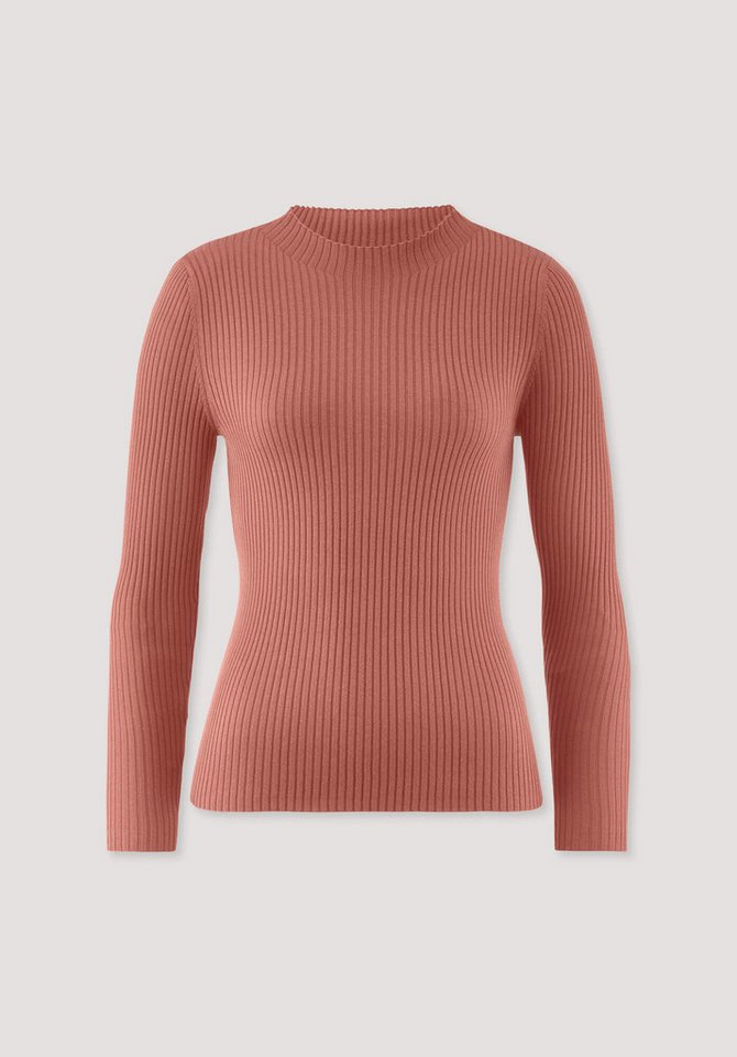 Hessnatur Strickpullover Fitted aus TENCEL™ Lyocell mit Bio-Baumwolle (1-tlg) – Bild 3 von 5
