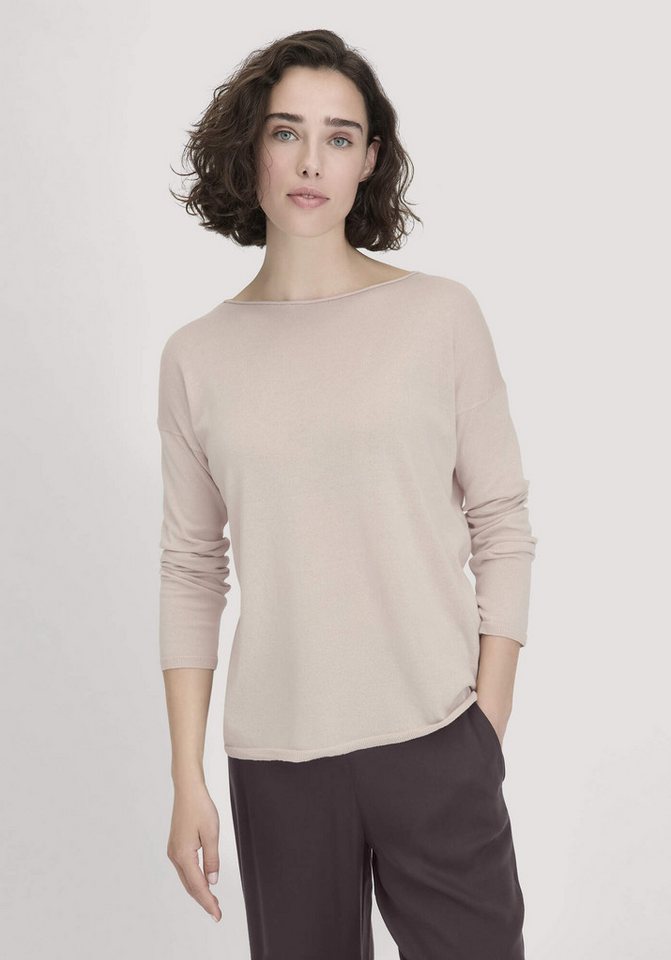 Hessnatur Strickpullover Oversize aus TENCEL™ Lyocell mit Bio-Baumwolle (1-tlg) – Bild 2 von 5