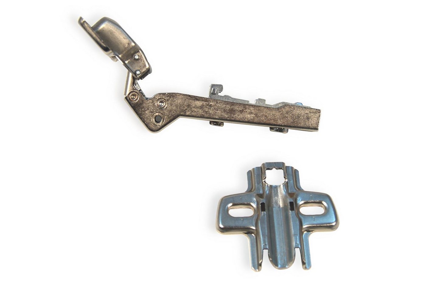 Hettich Möbelbeschlag Intermat Winkelscharnier W45 Scharnier, Basis 6mm (1 St) – Bild 4 von 5