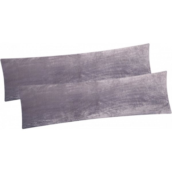 Heubergshop Seitenschläferkissenbezug, (2 Stück), 40x145cm, Fleece Winter flauschig weich warm Set Bezug