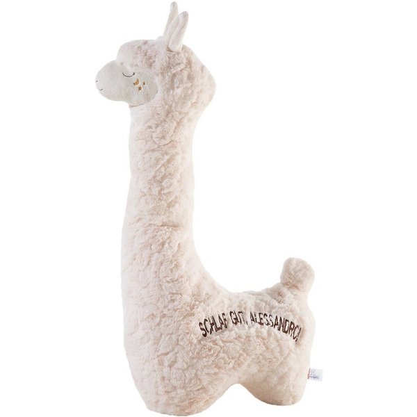 Heunec® Kuscheltier Kuma, Lama, 80 cm, mit individueller Bestickung, Made in Germany