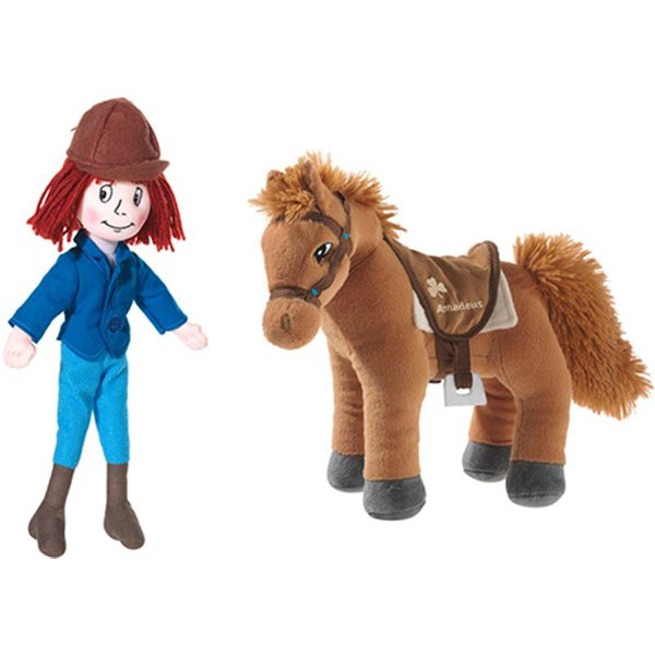 Heunec® Kuscheltier Tina & Pferd Amadeus (Set, 2-St)