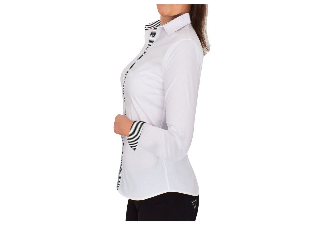 HEVENTON Hemdbluse aus reiner Baumwolle – Bild 4 von 5