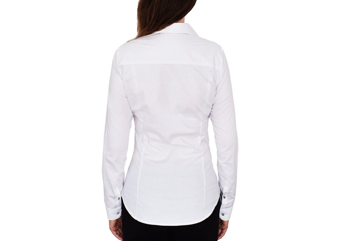 HEVENTON Hemdbluse aus reiner Baumwolle – Bild 5 von 5