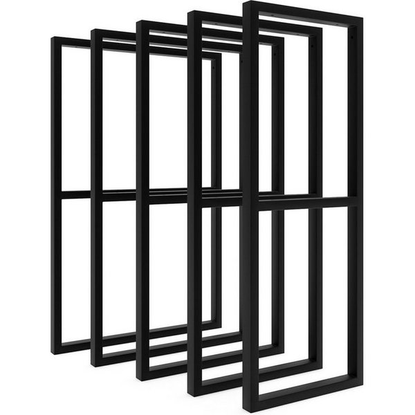 HEVVA Waschtischbefestigung Gestell Doppel-Waschtisch, NECKAR, Waschtischunterschrank Füße, (2-St)