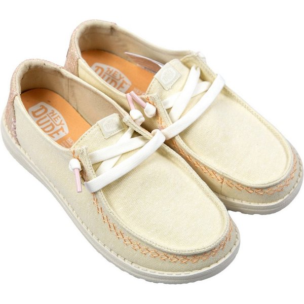 Hey Dude Wendy Break Surf Jersey Slip-On Sneaker mit Ziernähten