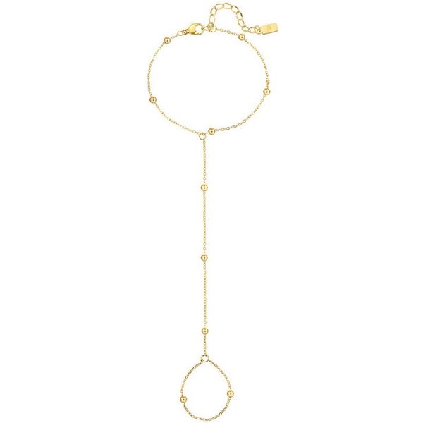 Hey Happiness Armkette Elegante Handkette, Hand Chain Armband Satelliten, Starburst, Rolo
