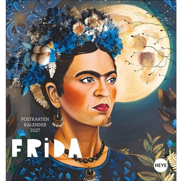 HEYE Kunstkalender Frida Postkartenkalender 2027