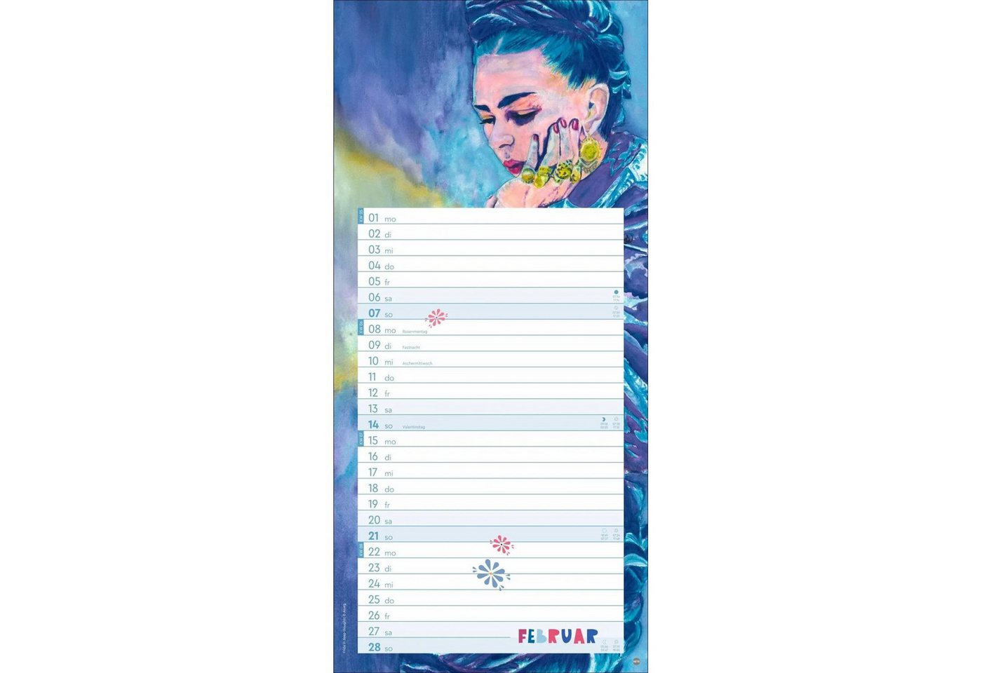 HEYE Wandkalender Frida Planer 2027 – Bild 3 von 5