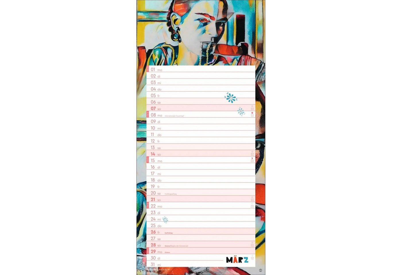 HEYE Wandkalender Frida Planer 2027 – Bild 4 von 5