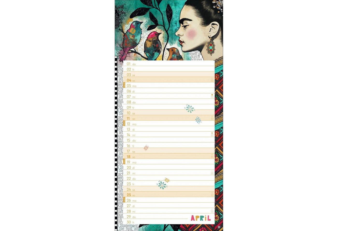 HEYE Wandkalender Frida Planer 2027 – Bild 5 von 5