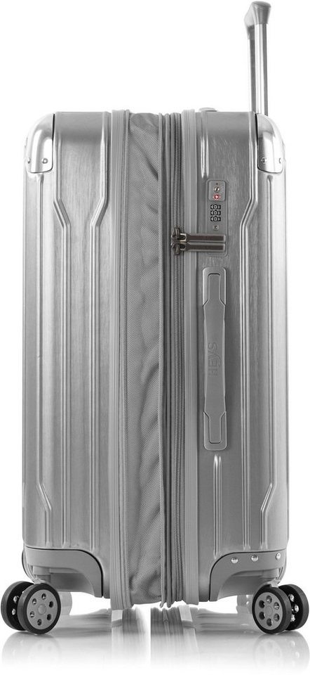 Heys Hartschalen-Trolley Xtrak, in verschiedenen Farben und Größen, 4 Rollen, Heys Handgepäck-Koffer TSA Schloss Volumenerweiterung – Bild 3 von 5