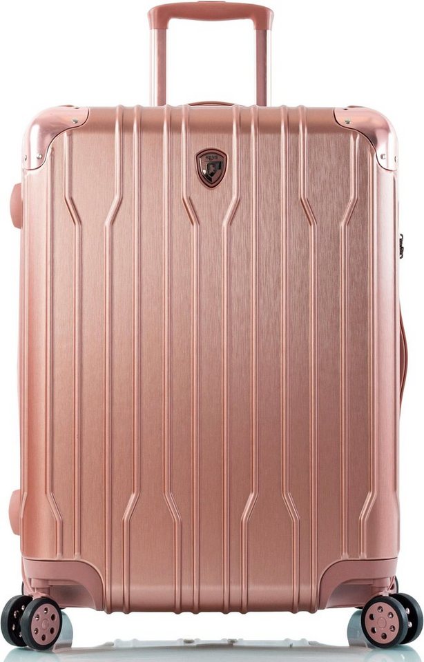Heys Hartschalen-Trolley Xtrak, in verschiedenen Farben und Größen, 4 Rollen, Heys Handgepäck-Koffer TSA Schloss Volumenerweiterung – Bild 2 von 5