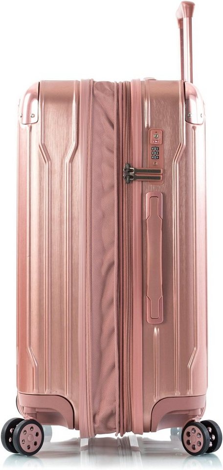 Heys Hartschalen-Trolley Xtrak, in verschiedenen Farben und Größen, 4 Rollen, Heys Handgepäck-Koffer TSA Schloss Volumenerweiterung – Bild 3 von 5