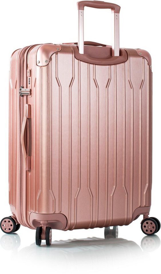 Heys Hartschalen-Trolley Xtrak, in verschiedenen Farben und Größen, 4 Rollen, Heys Handgepäck-Koffer TSA Schloss Volumenerweiterung – Bild 4 von 5