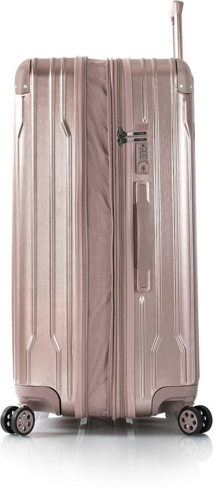 Heys Hartschalen-Trolley Xtrak, in verschiedenen Farben und Größen, 4 Rollen, Heys Handgepäck-Koffer TSA Schloss Volumenerweiterung – Bild 4 von 5