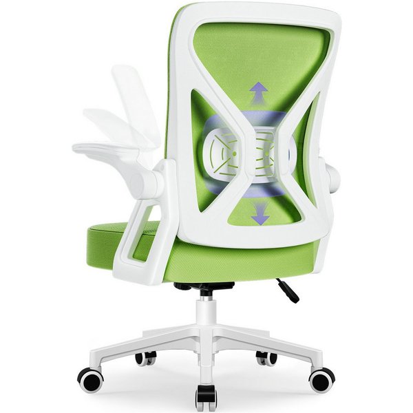 Hiazurm Bürostuhl Bürostuhl,Chefsessel aus Mesh,Ergonomischer Schreibtischstuhl (Verstellbarer Armlehnen, Lendenwirbelstütze,Drehstuhl Wippfunktion,Atmungsaktiv