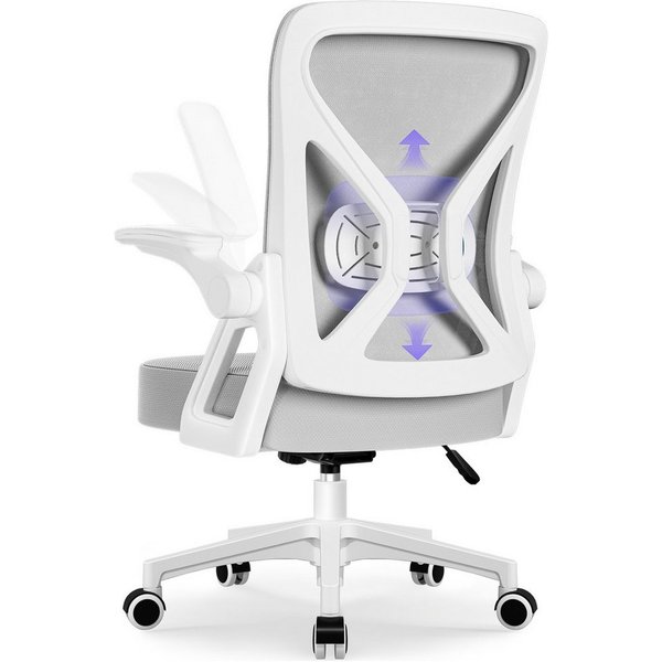 Hiazurm Bürostuhl Bürostuhl,Chefsessel aus Mesh,Ergonomischer Schreibtischstuhl (Verstellbarer Armlehnen, Lendenwirbelstütze,Drehstuhl Wippfunktion,Atmungsaktiv