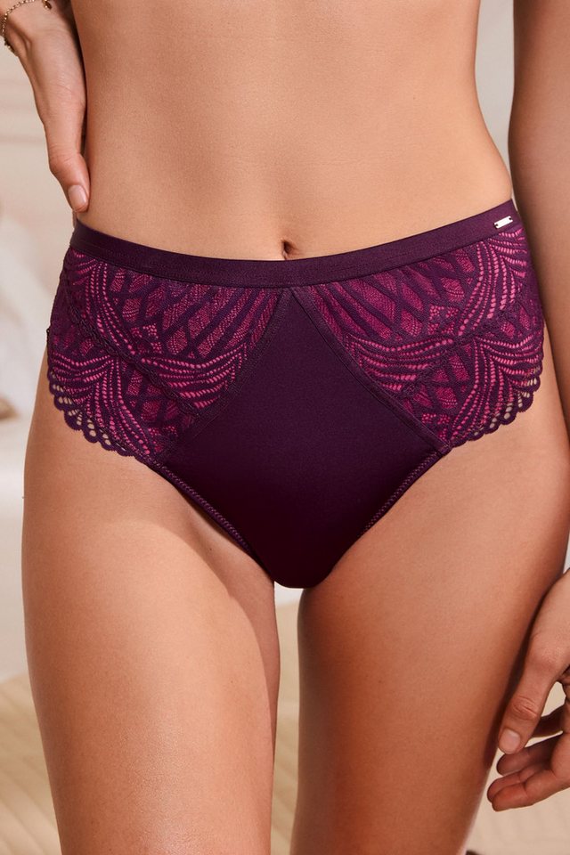 LIPSY High-Waist-String Lipsy Hochbund-Spitzenslip, Tanga (1-St) – Bild 5 von 5