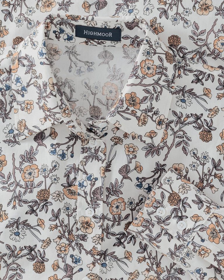 Highmoor Hemdbluse Bluse mit Blumendruck – Bild 3 von 4