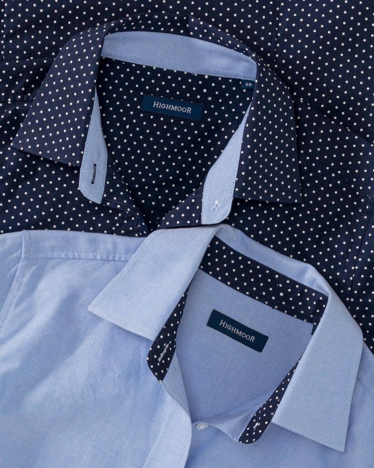 Highmoor Hemdbluse Blusen im Doppelpack – Bild 3 von 5